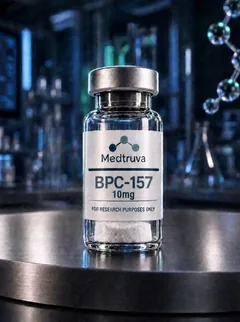BPC-157 research peptide vial for laboratory studies